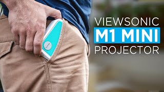 ViewSonic M1 Mini Review A quotstandoutquot pocket projector 🔥 [upl. by Derrej248]