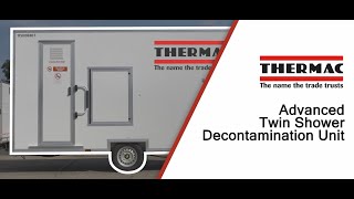 Thermac Hire Advanced Twin Shower Decontamination Unit [upl. by Sidonia258]