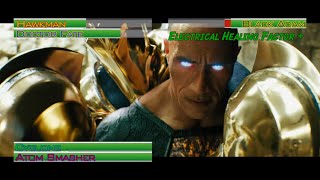 Black Adam vs The Justice Societywith healthbars [upl. by Cadmar]