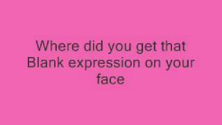 Lily Allen Blank Expression  With Lyrics [upl. by Huston]