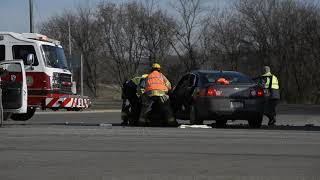 Crash on US 127 sends two to hospital [upl. by Dicks]