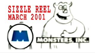 RARE VHS Monsters Inc Early Sizzle Reel Trailer [upl. by Maag]