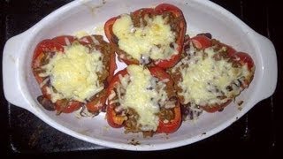 Stuffed Peppers  Slimming World Recipe [upl. by Rabbi]