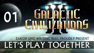 Lets Play Galactic Civilizations III 01 Deutsch [upl. by Ybrik437]