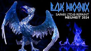 Safari Ltd ® Blauer Phönix  Blue Phoenix New 2024 Repaint  Mythical Realms  Unboxing [upl. by Yras312]