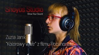 Kolorowy wiatr  Zuzia Janik piosenka z filmu Pocahontas [upl. by Saihttam]