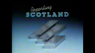 BBC Reporting Scotland Evening open  October 16 1985 [upl. by Burkhardt]