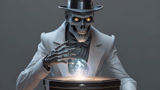 Reimagining the Haunted Mansion’s Hatbox Ghost  Holographic AI Art for Halloween aiartgallery [upl. by Lamej]