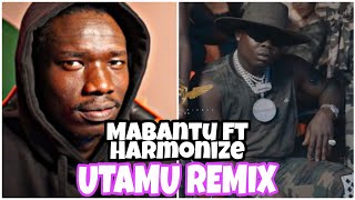 Mabantu ft Harmonize  UTAMU REMIX Official Music VideoREACTION [upl. by Arayk]