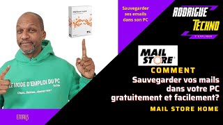 Comment sauvegarder ses mails sur son pc facilement et gratuitement [upl. by Dorena]