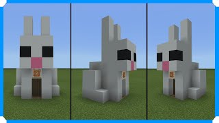 How To Build A Rabbit Farm Minecraft Bedrock Edition [upl. by Chev]