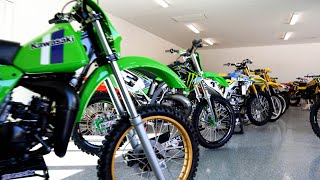 My Home Garage Tour Motocross Bikes Cars and More [upl. by Nozicka]