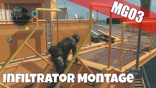 Sneaky Freaky Infiltrator OPS  Metal Gear Online 3 [upl. by Mikal]