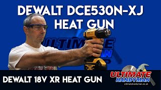 DeWalt DCE530NXJ 18V XR Heat Gun  DeWalt 18V XR Heat Gun [upl. by Kciv]