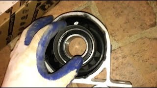 2010 Dodge Ram Cummins Carrier Bearing Failure And Replacement [upl. by Eissim315]