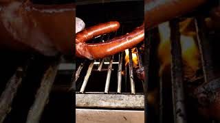 Grilling Hillshire Farm Polska Kielbasa Smoked Sausage Rope  14 Oz [upl. by Notac]