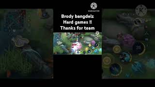 Top global Brody brodybestbuild mobilelegends mlbb [upl. by Matias]