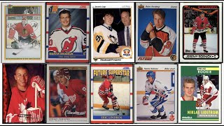 The 20 Most Valuable Hockey Rookie Cards from 19901994 [upl. by Adlemi]