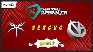 Mineski vs Vici Gaming  Bo3  China Dota 2 Supermajor  Lower Bracket  Game 3 [upl. by Meeks65]