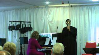 quotTHERES A LULL IN MY LIFEquot CECILE McLORIN SALVANT  DARYL SHERMAN at WHITLEY BAY Nov 3 2013 [upl. by Morgan]