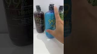 Natural Plant Body Wash Refreshing AntiMite Fluffy Hair Shampoo and Hair Conditioner 3PCS Set [upl. by Judye]