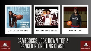 South Carolina Womens Basketball Locks Down the 3 Ranked Recruiting Class [upl. by Atnwahs]