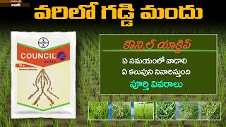 Council Active Bayar Telugu  Council Active Herbicide uses in Telugu  Kisan Bhai Johnny [upl. by Bergmann]