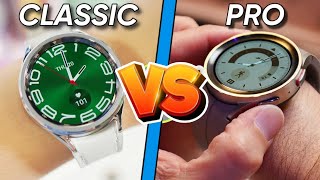 Samsung Watch 6 Classic vs 5 Pro ¿Cual ES MEJOR [upl. by Paske]