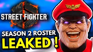 Street Fighter 6  Entire Season 2 DLC Roster LEAKED [upl. by Rysler]