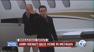 Amir Hekmati arrives in Flint after release from Iranian prison [upl. by Worrell]