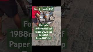 Yezdicl2 forsale yezdijawa yezdi yezdisound twostroke automobile viral shortvideo shorts [upl. by Tabatha779]