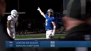 Sapulpa vs Lawton Eisenhower highlights [upl. by Emmalee170]