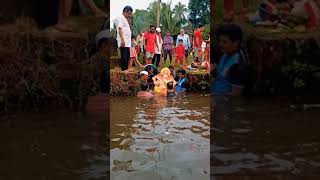 Ganpati Visarjan  गणपती बाप्पा मोरया पुढच्या वर्षी लवकर या 🙏🙏 [upl. by Valtin]