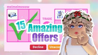 15 Best Offers I Got for the New Zamboni Vehicle 🤩  Adopt Me Trading [upl. by Vincenta]