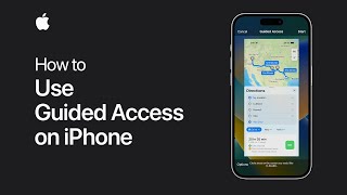 How to limit your iPhone to one app with Guided Access  Apple Support [upl. by Gerrie]