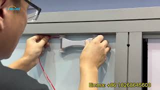 Linkwell Installation Invisible fiber pathway solution step 1 [upl. by Anyrak]