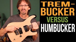 Trembucker vs Humbucker [upl. by Mccurdy]