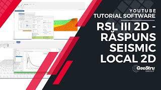 Tutorial Software Analiza răspunsului seismic local cu RSL III 2D [upl. by Rodmun]