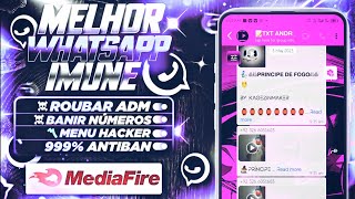 🩵 LINK DIRETO🔥NOVO MELHOR WHATSAPP IMUNE 2024 PUXA DADOS ZAP IMUNE WHATSAPP E SECUNDÁRIO 🩵 [upl. by Osmen]