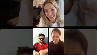 Reencuentro Erreway 2021  Luisana Benja y Felipe LIVE en Instagram [upl. by Barabbas]