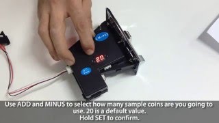 How to set up multi coin acceptor CH923 technical support amusement machines coinop [upl. by Ethelbert]