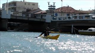 Entrainement au Palavas kayak de mer avec Agde raid aventure [upl. by Onoitna554]