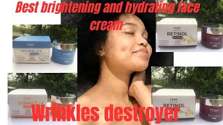 Brightening and Antiaging face cream vitamin c face cream hyaluronic acid face cream skincare [upl. by Arielle]