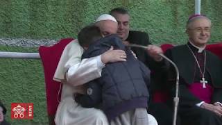 iL POMERIGGIO DEL PAPA A CORVIALE 20180415 [upl. by Omland]