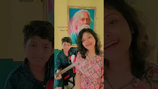 O je Mane Na Mana।। Rabindrasangeet।।Cover।।Guiter।।song music rabindrasangeet guitar jamming [upl. by Ronn411]