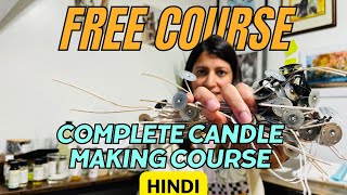 FREE CANDLE MAKING COURSE FOR BEGINNERS [upl. by Allit477]