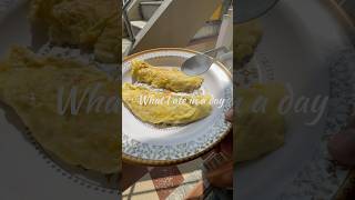 What I ate in a day  Cheese omelet food foodie banglorefoodblogger foodlover omelette [upl. by Ellennad60]