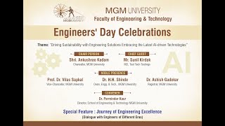 5th Foundation Day Celebration  MGM University  9th September 2024 [upl. by Irac]