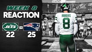 Jets vs Patriots Post Game FAN REACTION [upl. by Rodama435]