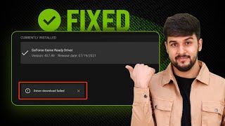 How to Fix Nvidia GeForce Experience Driver Download Failed Error [upl. by Kathie]